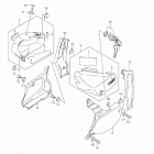 VL800 Boulevard C50 Frame cover (vl800  e33)