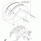 VL800 Boulevard C50 Rear fender (vl800c  e28)