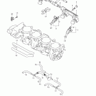 GSX-R750 Throttle body hose / joint (gsx-r750 l2 e28)