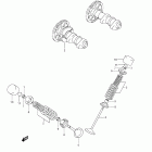 DR-Z400S Распред вал / клапана