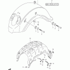 VL800 Boulevard C50 Rear fender (vl800  e28)