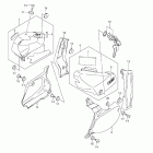 VL800 Boulevard C50 Frame cover (vl800c  e03)
