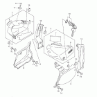 VL800 Boulevard C50 Frame cover (vl800t  e33)
