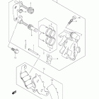 RM85,L Передний суппорт тормозной