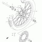 DR-Z400S Переднее колесо