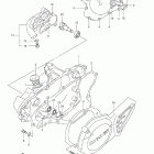 RM85,L Crankcase cover- water pump