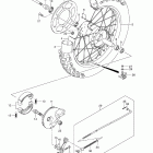DR-Z125,L Rear wheel (dr-z125l e28)