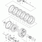 VL800 Boulevard C50 Сцепление