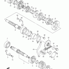 DR-Z125,L Transmission (dr-z125 e33)