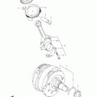 VZR1800,Z Boulevard M109R Коленвал