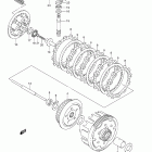 DR-Z125,L Сцепление