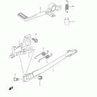 GSX-R1000 Подножка