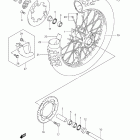 DR-Z400S Заднее колесо