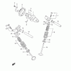 DR650SE Распределительного вала  /  клапана