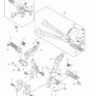 GSX-R600 Подножки