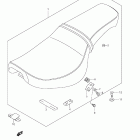 LS650 Boulevard S40 Сидение