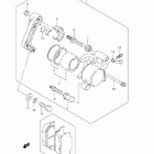 LS650 Boulevard S40 Передний суппорт тормозной