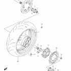 GSX-R600 Заднее колесо