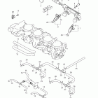 GSX-R750 Throttle body hose / joint (gsx-r750 l2 e33)