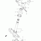 DR-Z125,L Steering stem (dr-z125 e28)