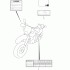 DR650SE Label (dr650se l2 e03)