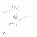 DR650SE Stand / rear brake