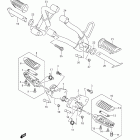 DL650A V-Strom Подножки