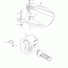 DR650SE Рукоятка газа и тормоза