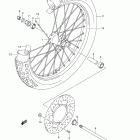 DR-Z125,L Front wheel (dr-z125l e33)