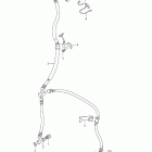 DL650,A V-Strom Front brake hose (dl650 l1 e3)