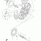 DR-Z400S Заднее колесо