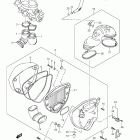 VL800 Boulevard C50 Воздухозаборник