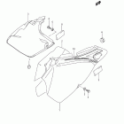 DR-Z400S Frame cover (dr-z400sl1 e28)