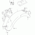TU250X Заднее крыло