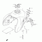 DL650,A V-Strom Fuel tank (dl650 l1 e33)