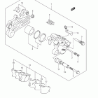 DL650,A V-Strom Rear caliper (dl650a l1 e3)