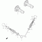 DR-Z400S Распред вал / клапана