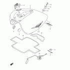 VL800 Boulevard C50 Fuel tank (vl800 e28)