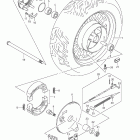 VL800 Boulevard C50 Rear wheel (vl800c e3)