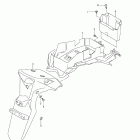 DL650,A V-Strom Rear fender (dl650 l1 e3)