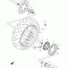 GSX-R1000 Заднее колесо