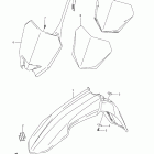 RM-Z450 Front fender (rm-z450 k8 / k9 / l0)