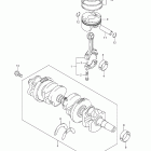 GSX1250FA Коленвал