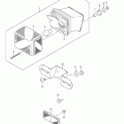 DR-Z400S Задний фонарь