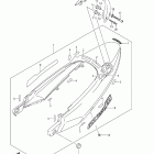 GSX1250FA Обтекатель сидения
