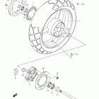 DL650,A V-Strom Rear wheel (dl650a l1 e3)
