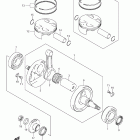 RM-Z250 Коленвал