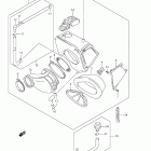DR650SE Воздухозаборник