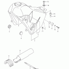 DR-Z400S Fuel tank (dr-z400sl1 e3)