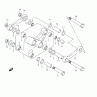DR-Z400S Втулки заднего рычага